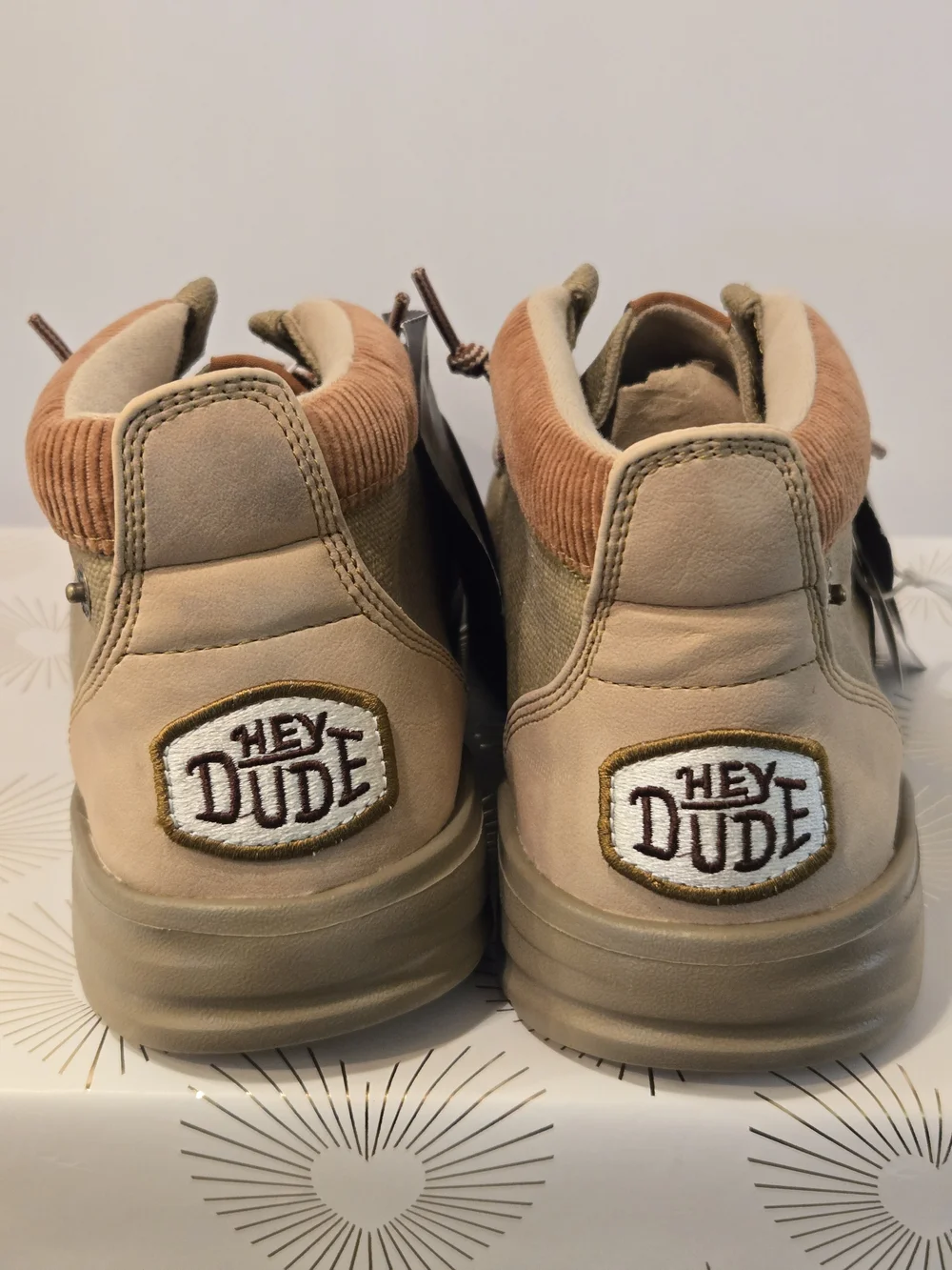 Hey Dude Men's Wally Mid Grip Work Shoes